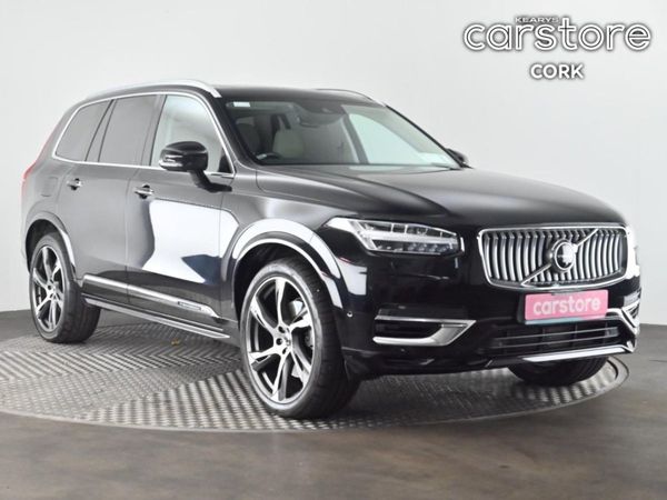 Volvo XC90 SUV, Petrol Plug-in Hybrid, 2020, Black