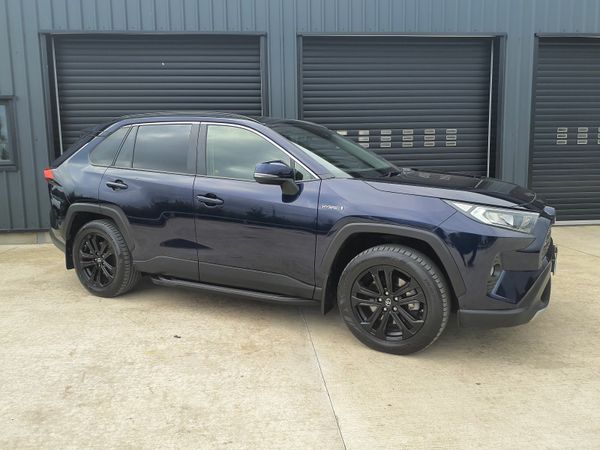 Toyota RAV4 SUV, Petrol Hybrid, 2021, Blue
