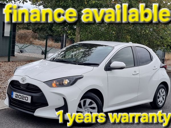 Toyota Yaris Hatchback, Petrol, 2020, White