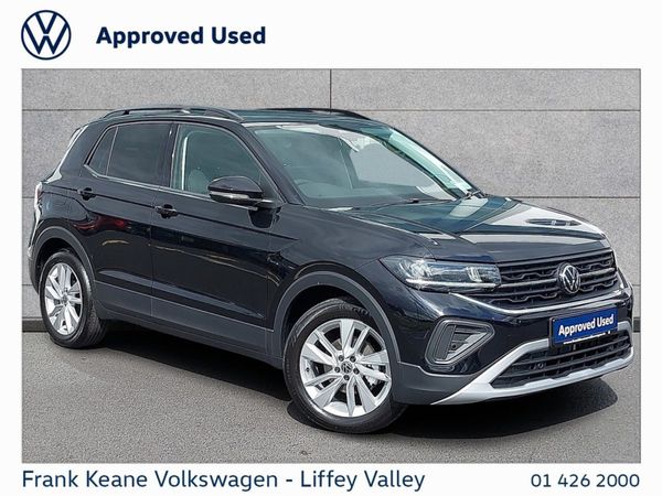 Volkswagen T-Cross Hatchback, Petrol, 2025, Black