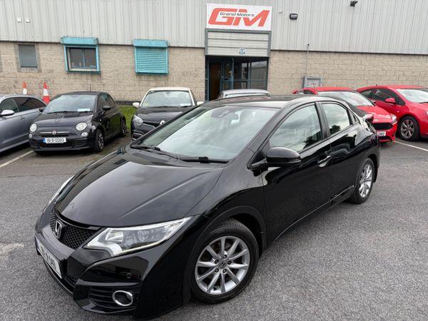 Honda Civic Hatchback, Diesel, 2016, Black