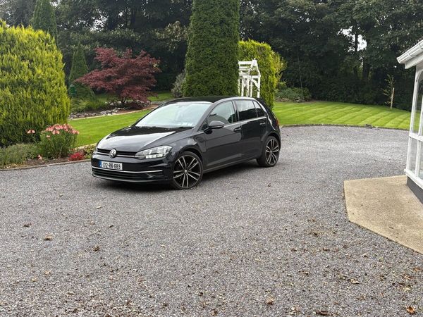 Volkswagen Golf Hatchback, Diesel, 2017, Black