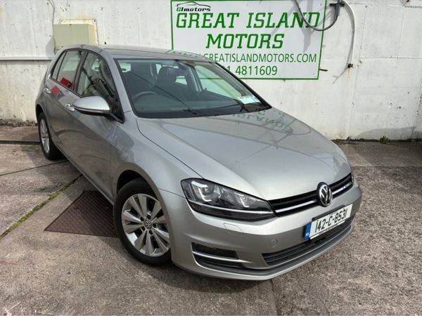 Volkswagen Golf Hatchback, Petrol, 2014, Silver