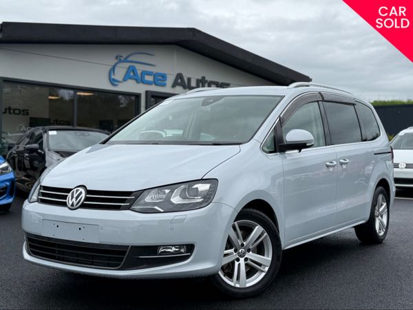 Volkswagen Sharan MPV, Petrol, 2019, White