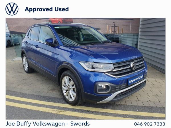 Volkswagen T-Cross Estate, Petrol, 2023, Blue