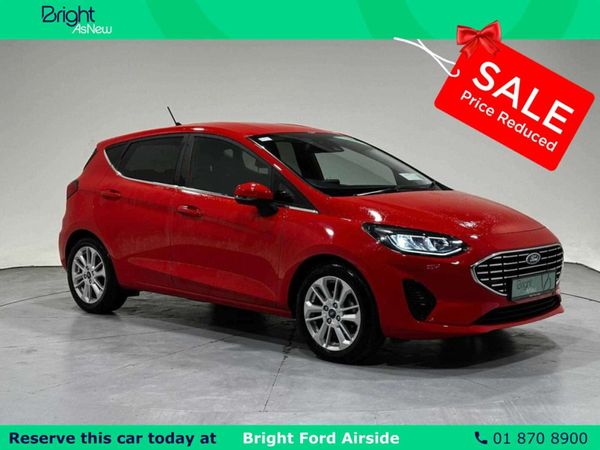 Ford Fiesta Hatchback, Petrol, 2022, Red