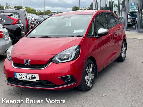Honda Jazz Hatchback, Petrol Hybrid, 2022, Red
