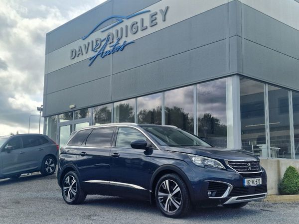 Peugeot 5008 MPV, Diesel, 2018, Blue