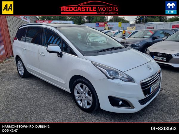 Peugeot 5008 MPV, Diesel, 2015, White