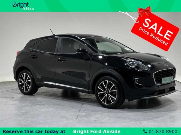 Ford Puma MPV, Petrol Hybrid, 2022, Black
