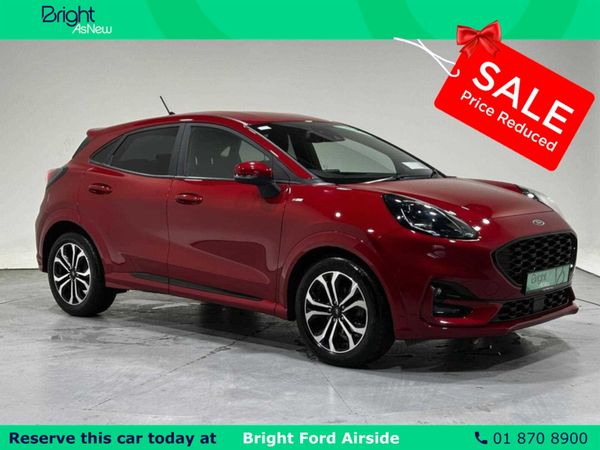 Ford Puma MPV, Petrol Hybrid, 2023, Red
