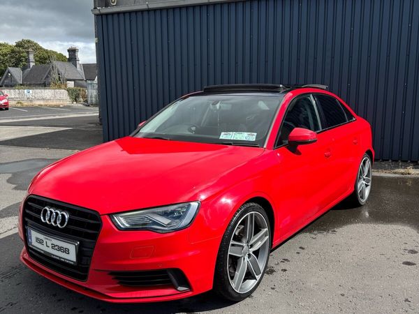 Audi A3 Saloon, Diesel, 2015, Red