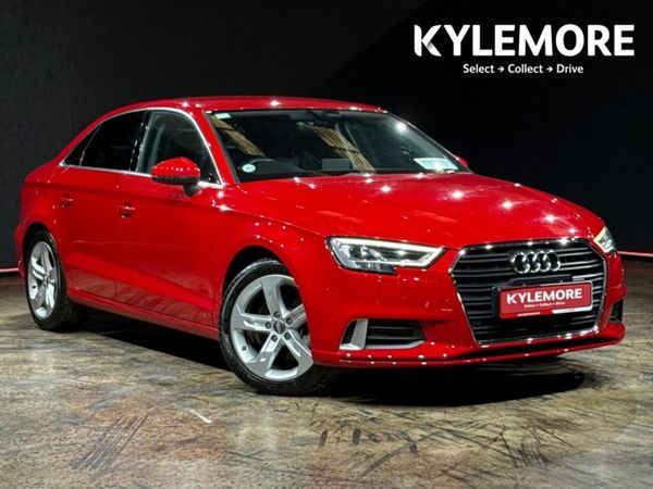 Audi A3 Saloon, Petrol, 2017, Red