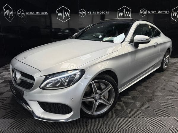 Mercedes-Benz C-Class Coupe, Diesel, 2017, Silver