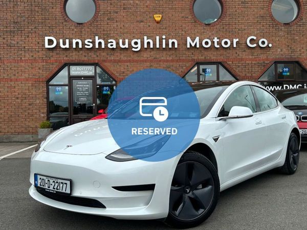 Tesla Model 3 Saloon, Electric, 2020, White