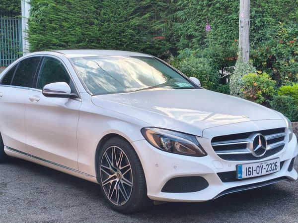 Mercedes-Benz C-Class Saloon, Petrol Plug-in Hybrid, 2016, White