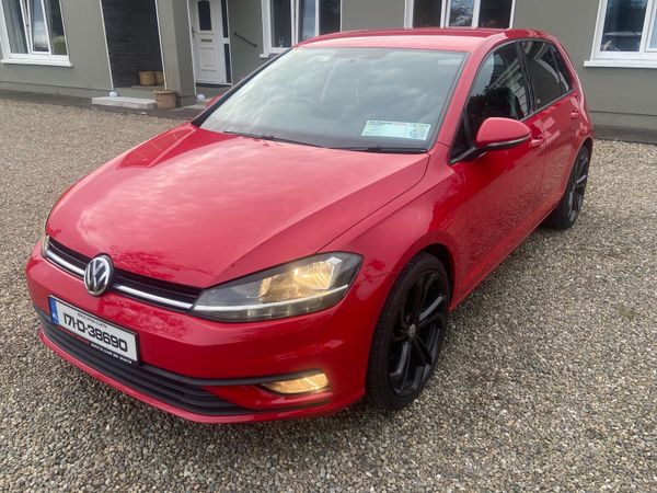 Volkswagen Golf Estate, Diesel, 2017, Red