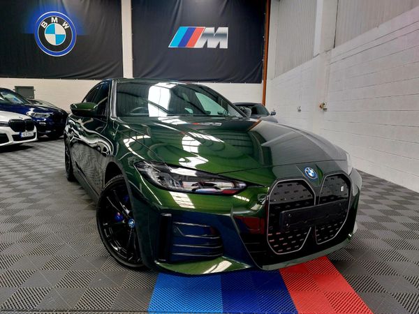 BMW i4 Hatchback, Electric, 2023, Green