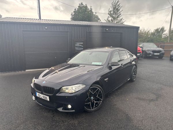 BMW 5-Series Saloon, Diesel, 2015, Black