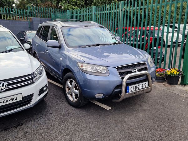 Hyundai Santa Fe SUV, Diesel, 2007, Blue