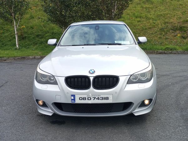 BMW 5-Series Saloon, Diesel, 2008, Silver
