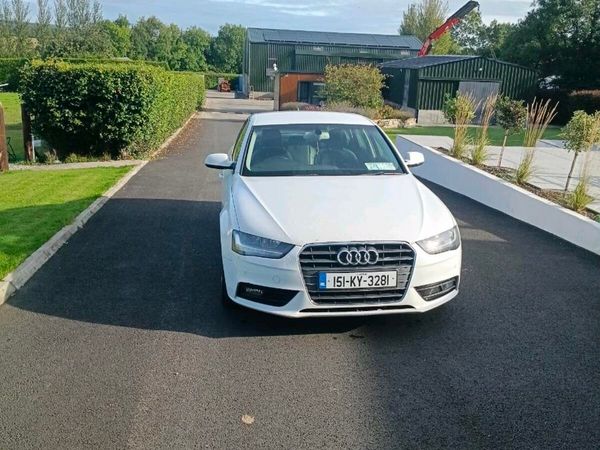 Audi A4 Saloon, Diesel, 2015, White