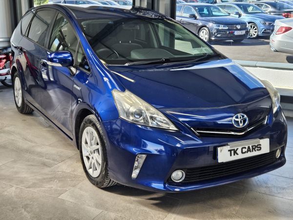 Toyota Prius MPV, Petrol Hybrid, 2014, Blue