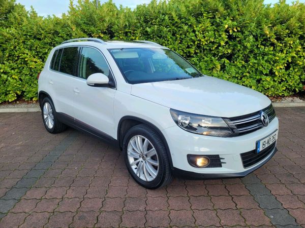 Volkswagen Tiguan SUV, Diesel, 2015, White