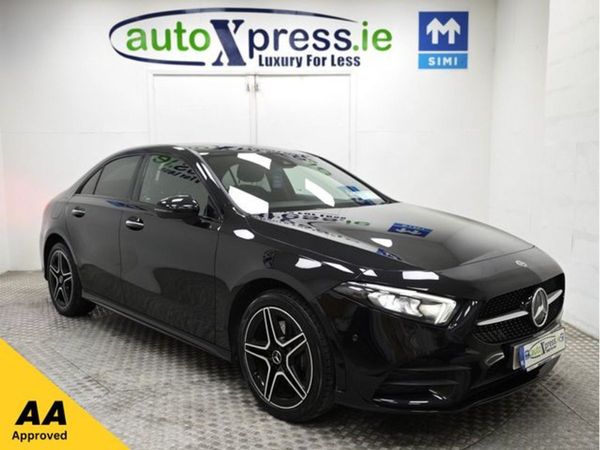 Mercedes-Benz A-Class Saloon, Hybrid, 2022, Black