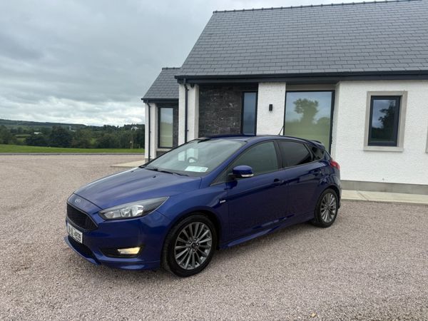 Ford Focus Hatchback, Diesel, 2018, Blue