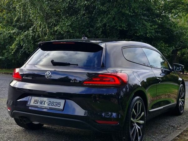 Volkswagen Scirocco Coupe, Diesel, 2015, Black