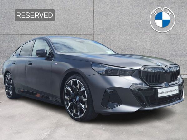 BMW 5-Series Saloon, Petrol Plug-in Hybrid, 2025, Grey