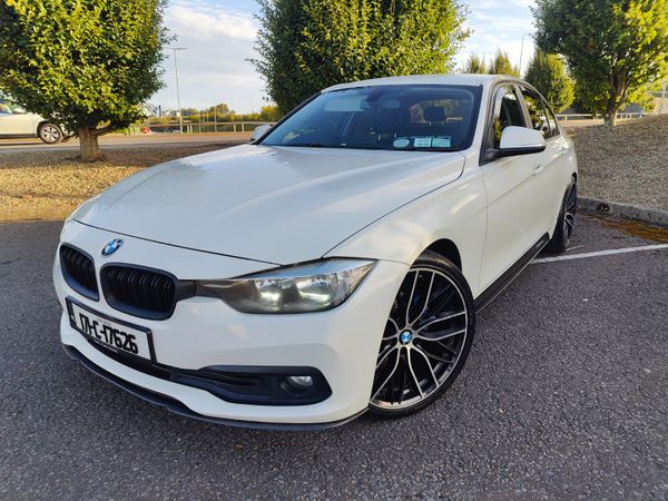 BMW 3-Series Saloon, Diesel, 2017, White