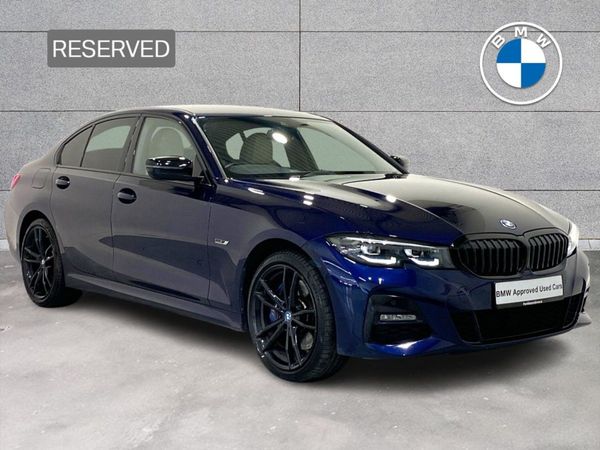 BMW 3-Series Saloon, Petrol Plug-in Hybrid, 2022, Blue