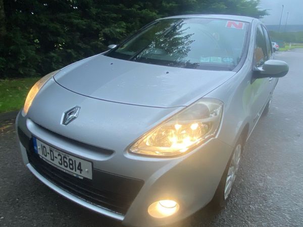 Renault Clio Hatchback, Ethanol Petrol, 2010, Silver