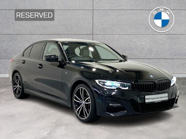 BMW 3-Series Saloon, Petrol Plug-in Hybrid, 2021, Black