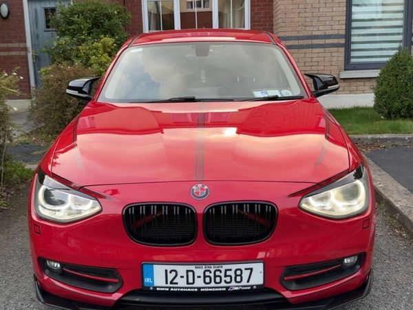 BMW 1-Series Hatchback, Petrol, 2012, Red