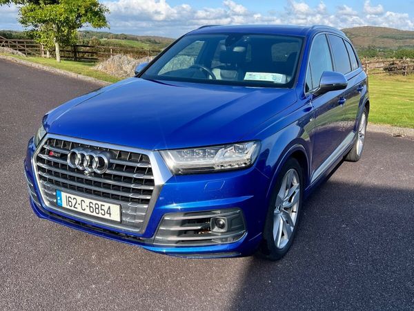 Audi SQ7 SUV, Diesel, 2016, Blue