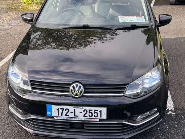 Volkswagen Polo Hatchback, Petrol, 2017, Black
