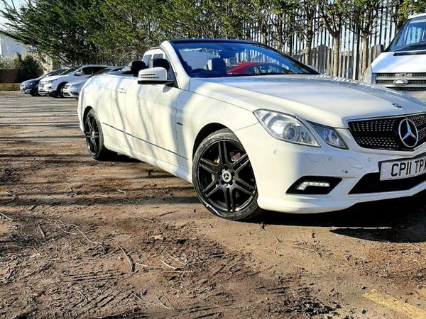 Mercedes-Benz E-Class Convertible, Diesel, 2011, White