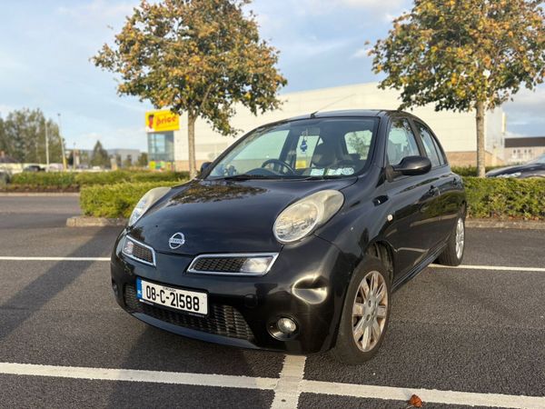 Nissan Micra Hatchback, Petrol, 2008, Black