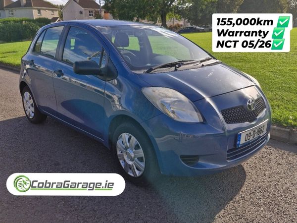 Toyota Yaris Hatchback, Petrol, 2009, Blue
