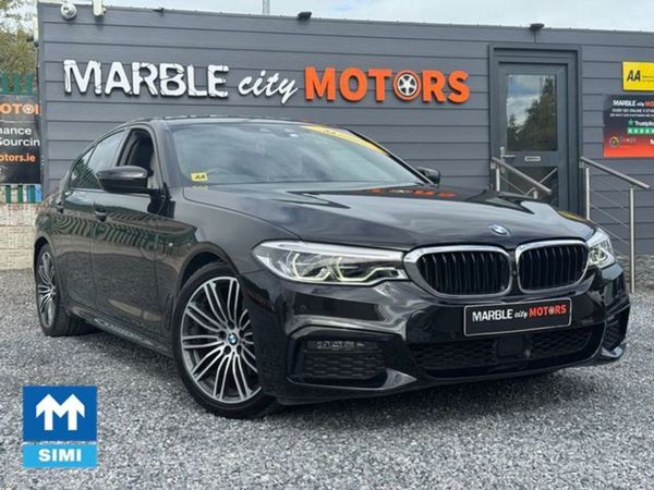 BMW 5-Series Saloon, Diesel, 2020, Black