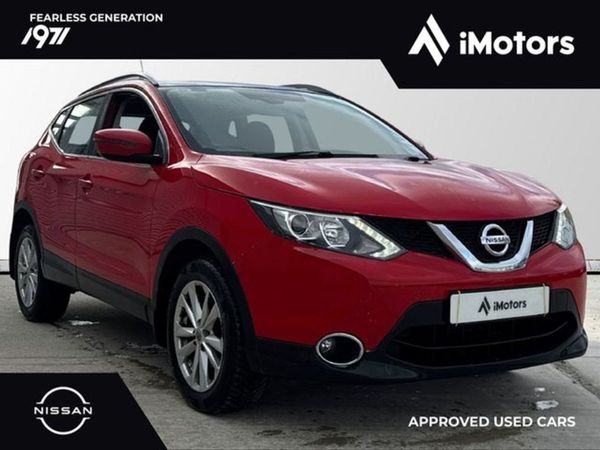 Nissan Qashqai SUV, Diesel, 2016, Red