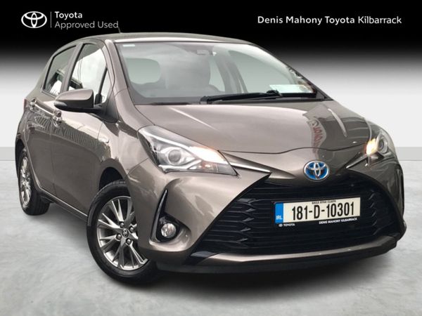 Toyota Yaris Hatchback, Petrol Hybrid, 2018, Bronze