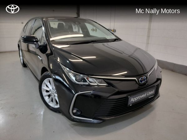 Toyota Corolla Saloon, Petrol Hybrid, 2021, Black