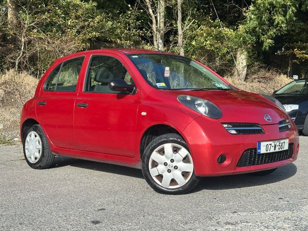 Nissan Micra Hatchback, Petrol, 2007, Red