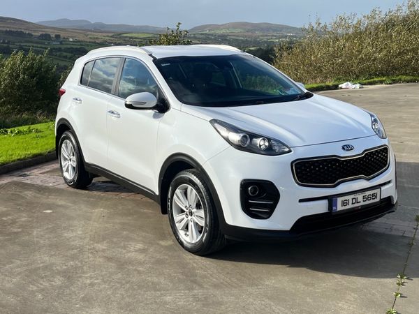 Kia Sportage SUV, Diesel, 2016, White