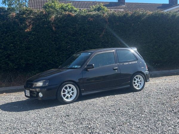 Toyota Starlet Hatchback, Petrol, 1998, Black