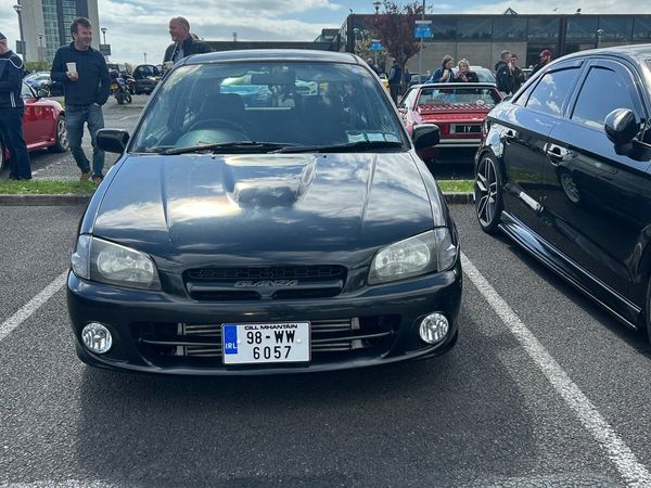 Toyota Starlet Hatchback, Petrol, 1998, Black